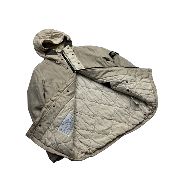 Stone Island 2011 Diagonal Wool Parka Jacket - XL