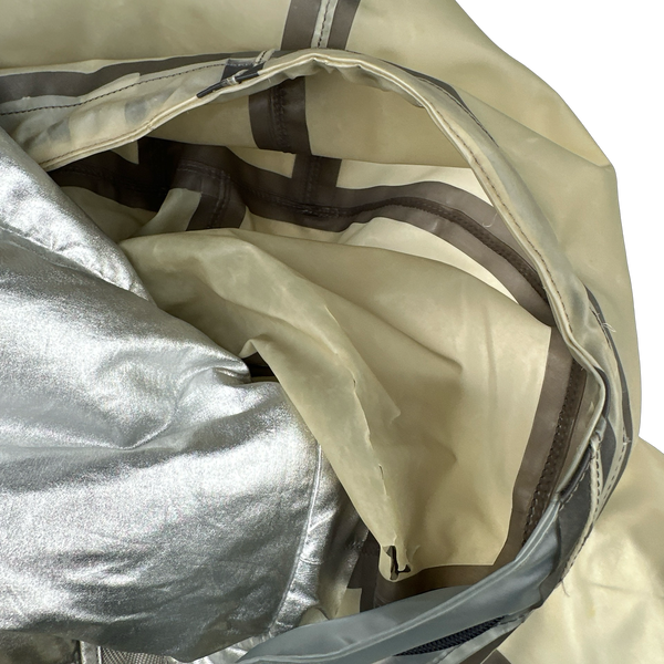 Stone Island 2015 Sherling Lined Poly Cover Jacket - XL