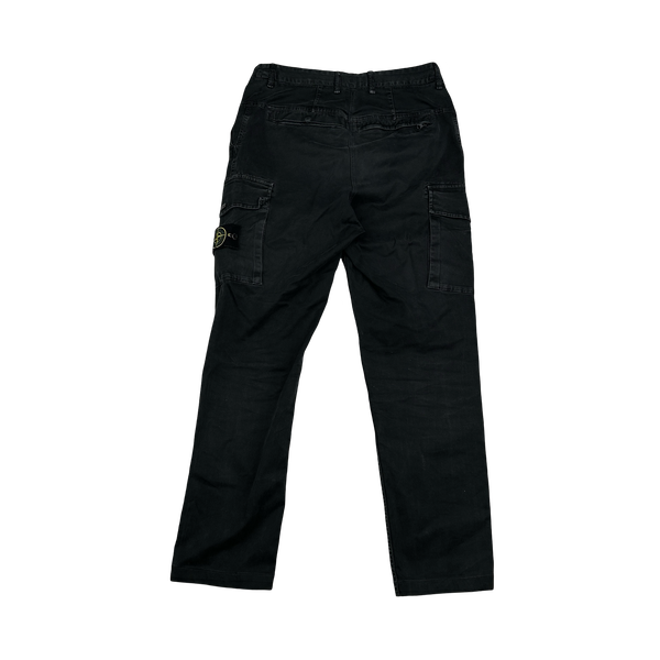 Stone Island 2020 Grey Slim Fit Cargo Trousers - 34"