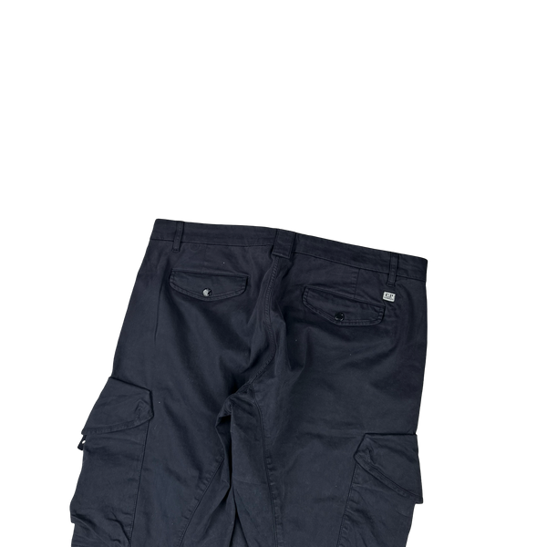 CP Company Navy Ergonomic Fit Cargo Trousers -  38"