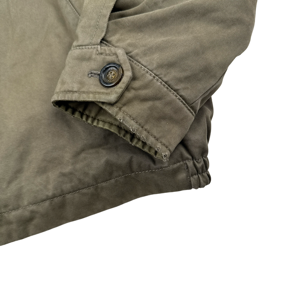 Burberry Heavyweight Khaki Nova Check Lined Bomber Jacket - XXL