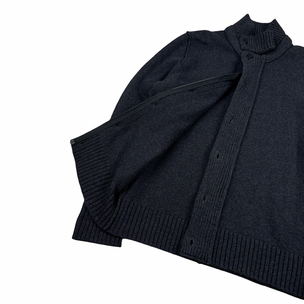 Stone Island 2016 Navy Wool Knit Jumper - XL