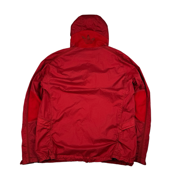 CP Company x Adidas Red Explorer Chrome Goggle Jacket - Large