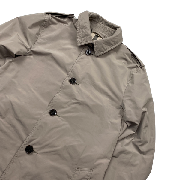 Burberry Nova Check Lined Trench Coat - Medium