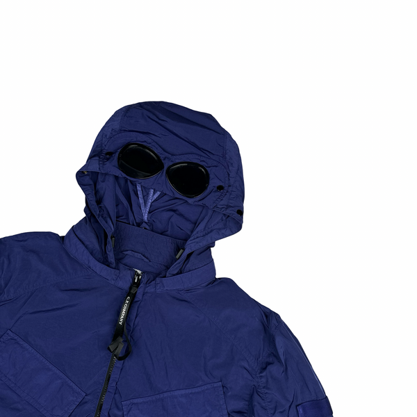 CP Company Blue Chrome Goggle Lightweight Jacket - XL