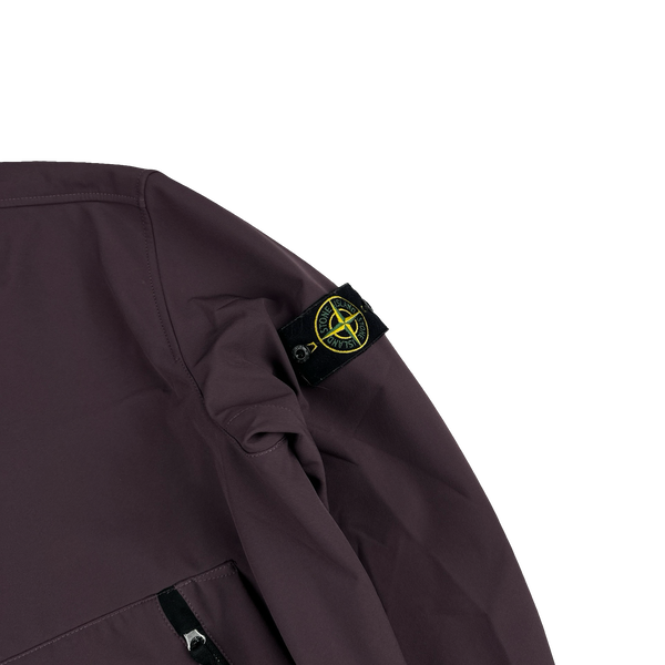 Stone Island 2018 Plum Light Soft Shell R Jacket - Large
