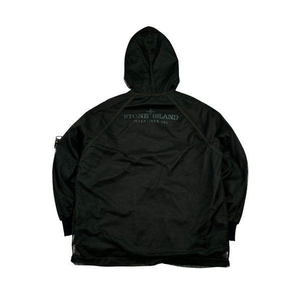Stone Island 2003 Interliner Mesh Hooded Jacket - Large
