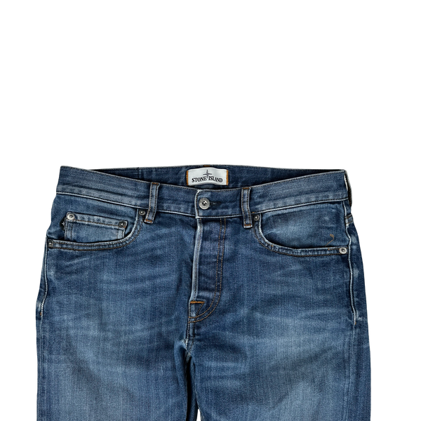 Stone Island 2016 Blue Slim Fit Denim Jeans - 30"