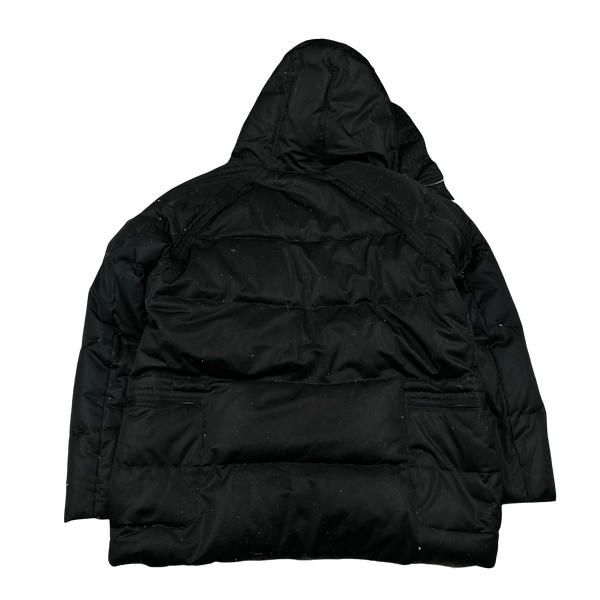 Stone Island 2014 Black Weatherproof Down Parka Jacket -XXL