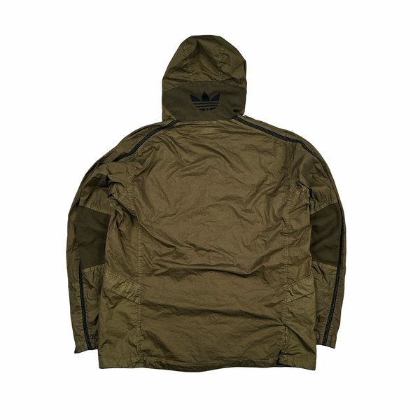 CP Company x Adidas Khaki Explorer Chrome Goggle Jacket - Large
