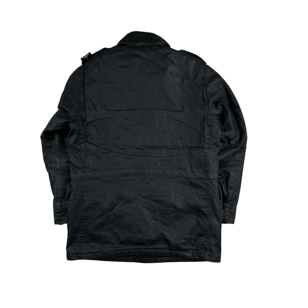Stone Island 2008 Lino Flax Shoulder Badge Jacket - XL