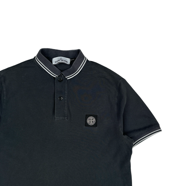 Stone Island 2018 Charcoal Polo Shirt - Medium