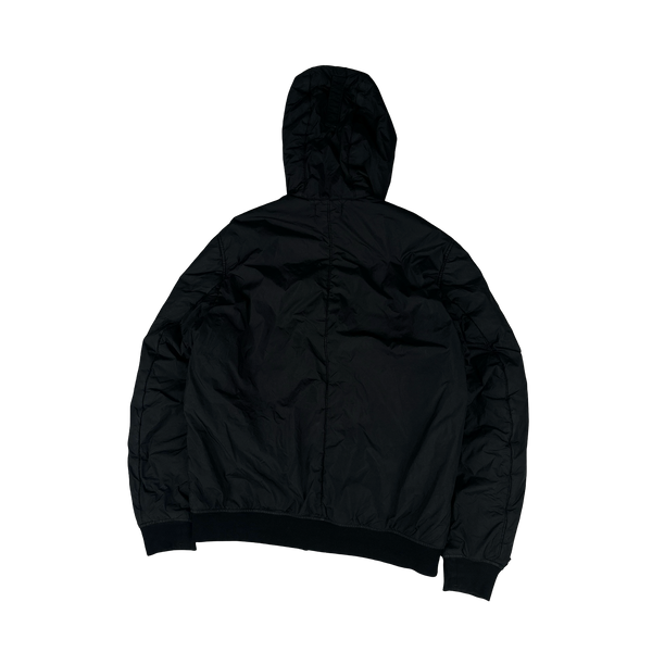 Stone Island 2019 Black Crinkle Reps NY Jacket - XL