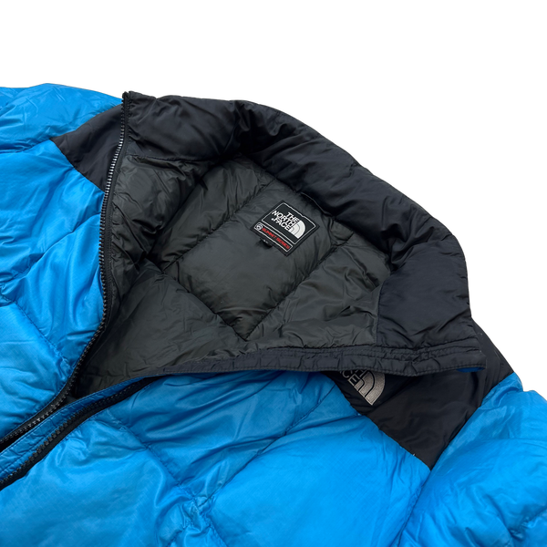 North Face 700 Down Filled Blue Summit Series Puffer Jacket - Small