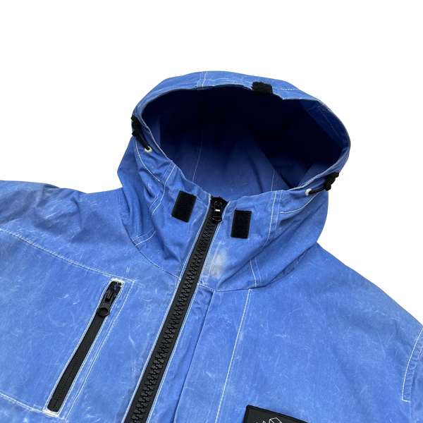 Plurimus Blue Garment Dyed Jacket - Large