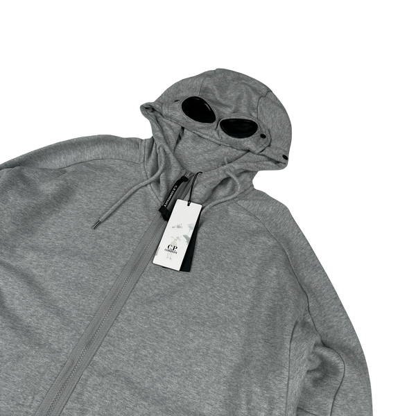 CP Company Light Grey Goggle Hoodie - XL