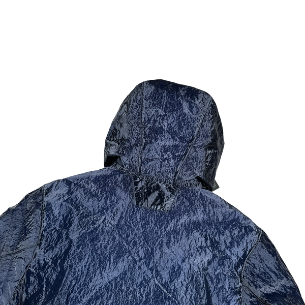 CP Company X Fila Navy Explorer Kan D Sherling Lined Jacket - Large