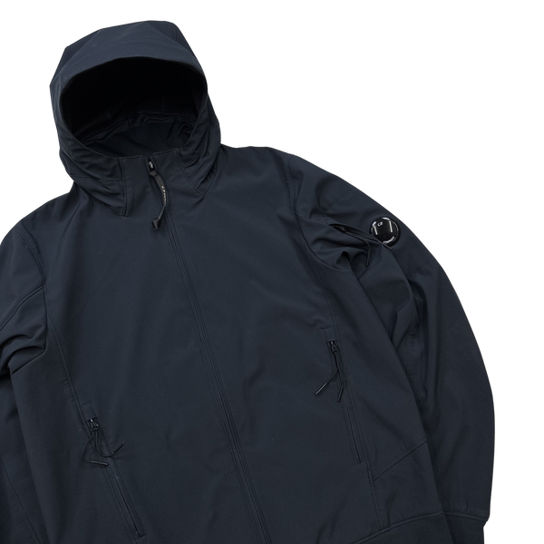 CP Company Navy Soft Shell Jacket - Small
