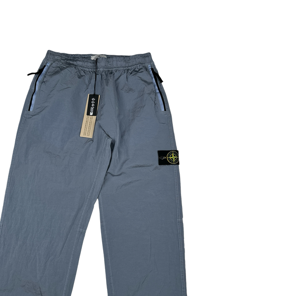 Stone Island 2024 Blue Nylon Metal Econyl Trousers - 29" &  31"