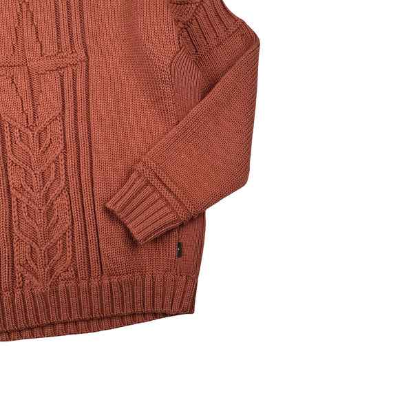 Stone Island 2020 Brick Thick Winter Embossed Knit - XXL