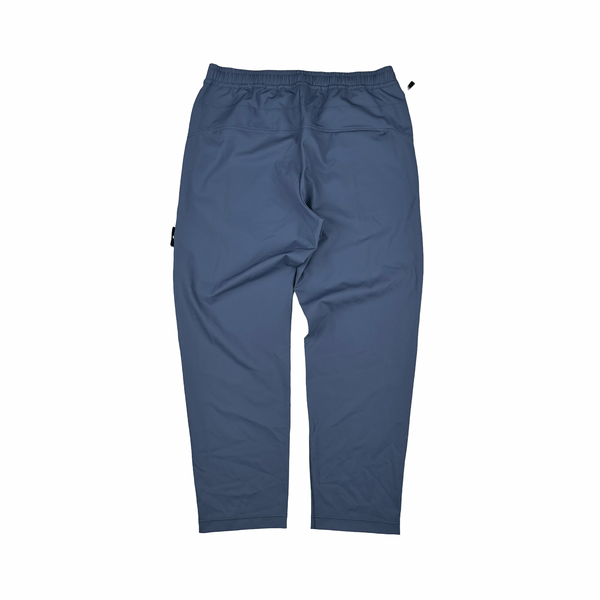 Stone Island 2024 Blue Nylon Slim Cut Trousers - XL