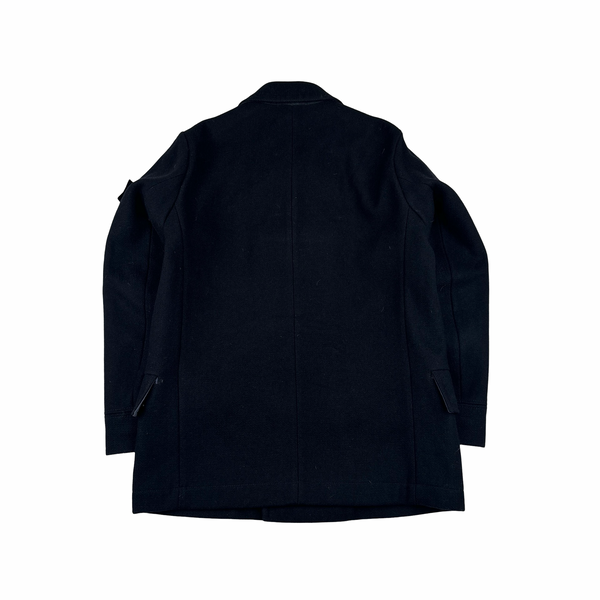 Stone Island 2012 Wool Pea Coat - Large