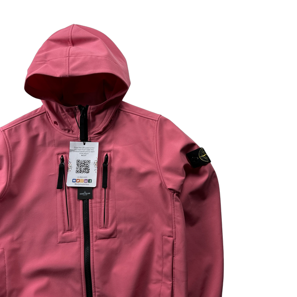 Stone Island 2022 Pink Soft Shell Juniors Jacket - Age 10