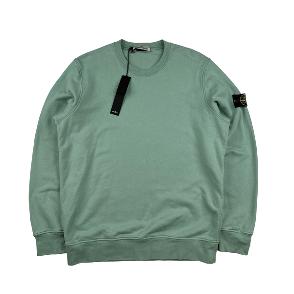 Stone Island 2024 Mint Green Crewneck Jumper - XL