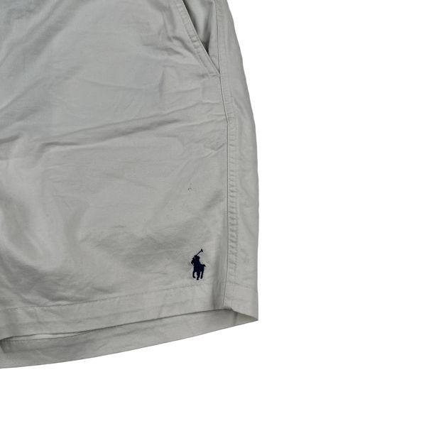 Ralph Lauren White Cotton Shorts - XL