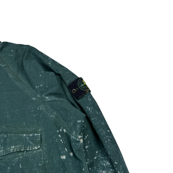 Stone Island 2022 Cotton Ripstop Off Dye OVD Smock - Large