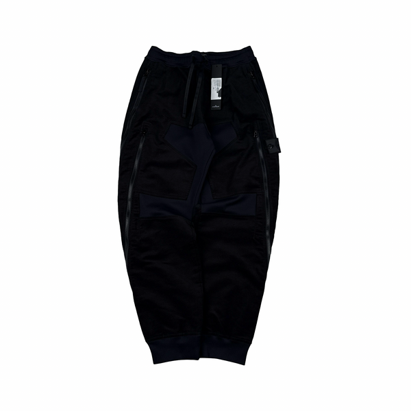 Stone Island Shadow Project 2020 Black Zipped Pocket Trousers Cargos - Small