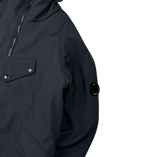 CP Company Black Soft Shell Jacket - Large