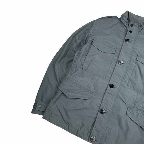 Stone Island 2014 Teal Micro Reps Field Jacket - XXL