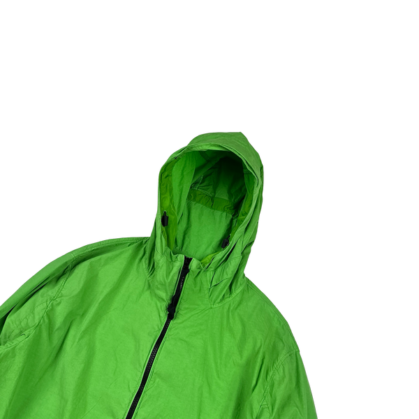 CP Company 50 Fili Green Hooded Jacket - Large