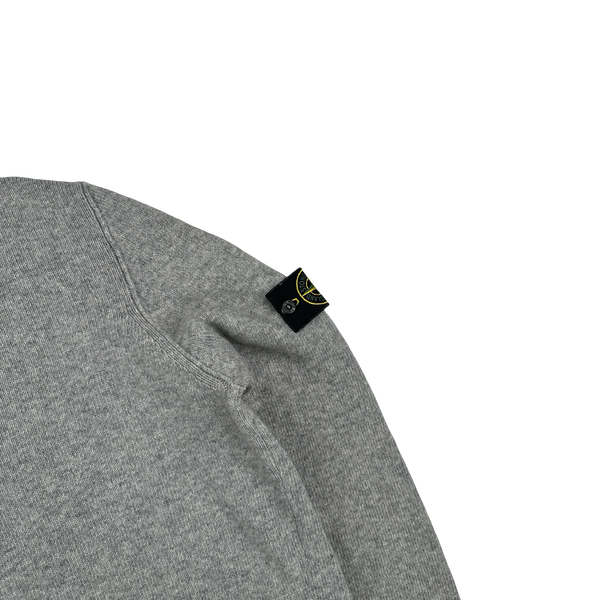 Stone Island 2012 Grey High Neck Pullover Knit - XXL
