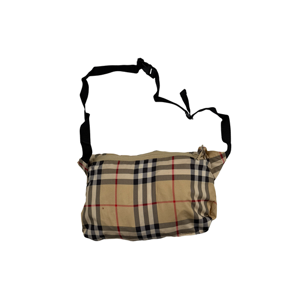 Burberry Nova Check Hooded Lightweight Bag Jacket - Large