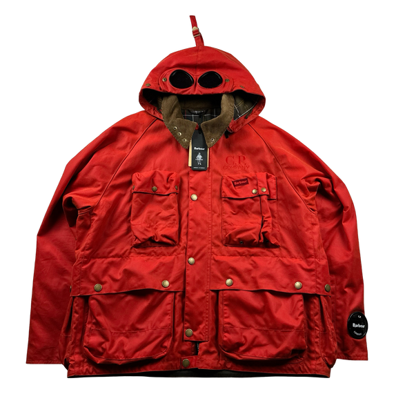 CP Company x Barbour Multi Pocket 500 Mille Waxed Jacket - XL