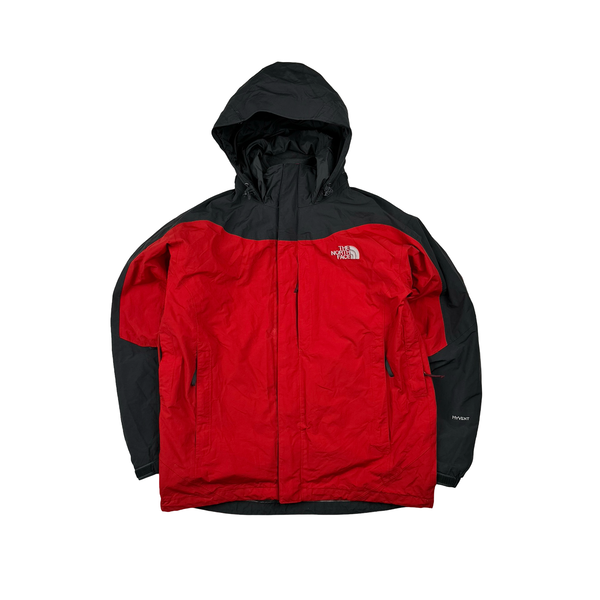 North Face 3 In 1 Red Hyvent Jacket - Medium