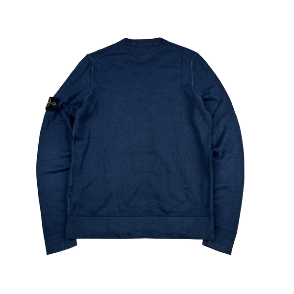 Stone Island 2017 Navy Crewneck Jumper - Medium