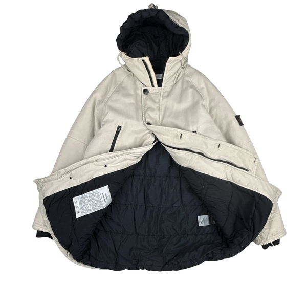 Stone Island 2012 Beige Organic Sheen Jacket - XXL