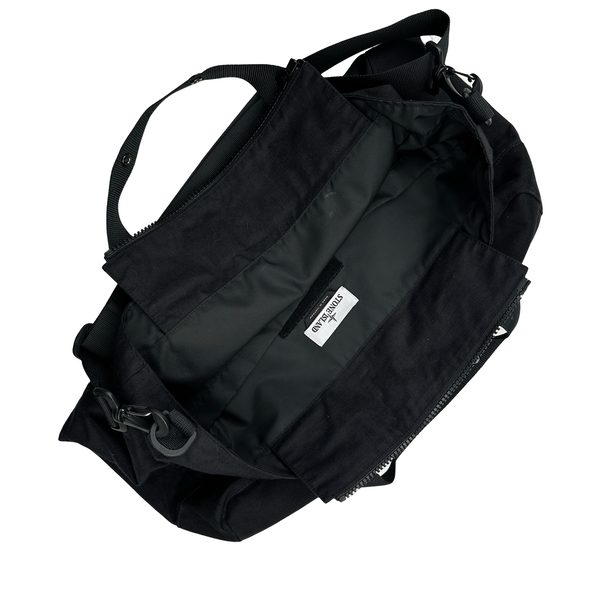 Stone Island 2022 Nylon Black Tote Backpack