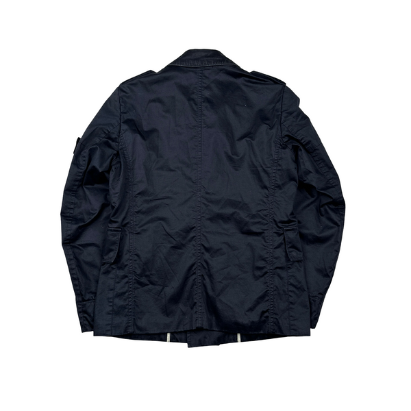 Stone Island 2009 Double Breasted Navy Jacket - Large