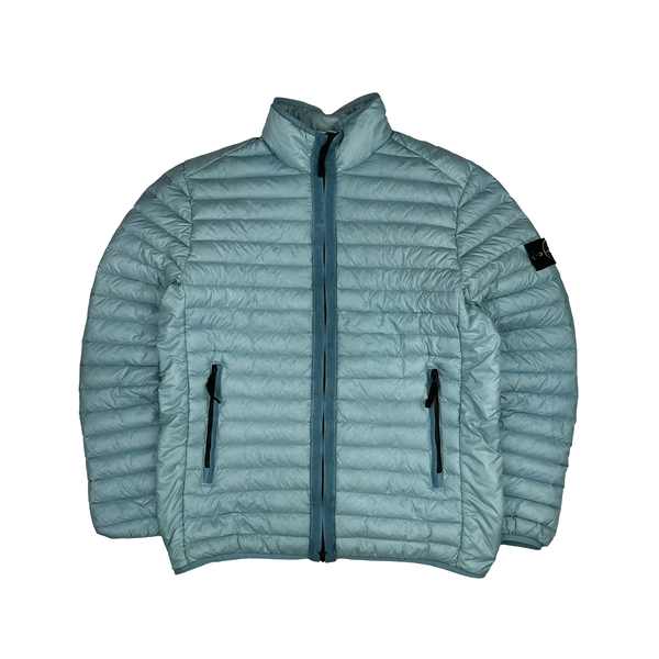 Stone Island 2023 Loom Woven Chambers R Nylon Down-TC Puffer Jacket - Large