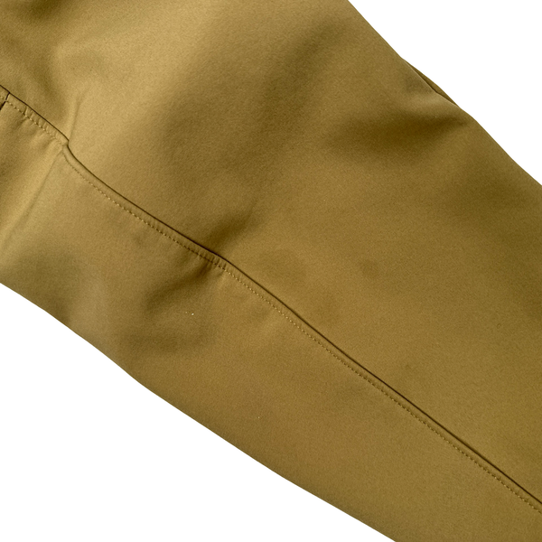 CP Company Beige Fleece Lined Soft Shell Lens Jacket - Large