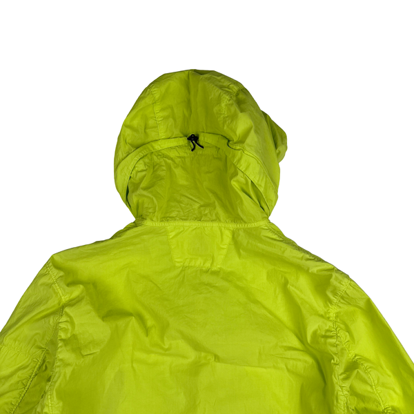CP Company 50 Fili Yellow Hooded Jacket - Large