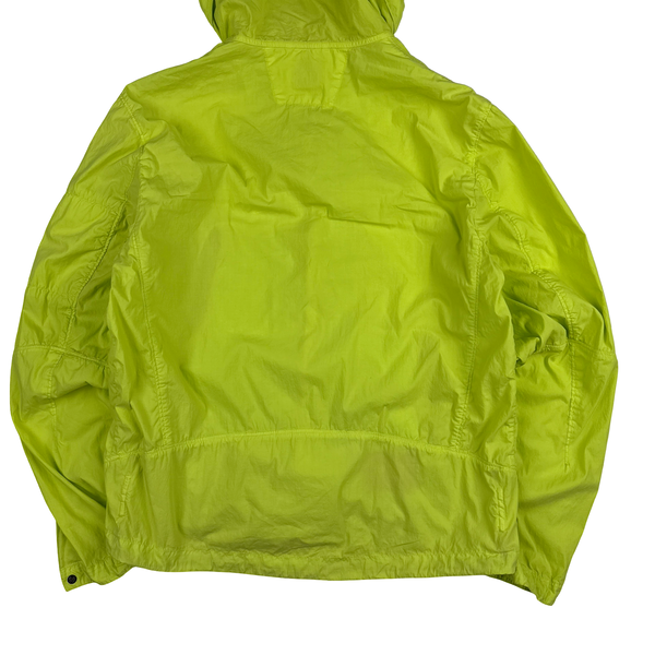 CP Company 50 Fili Yellow Hooded Jacket - Large