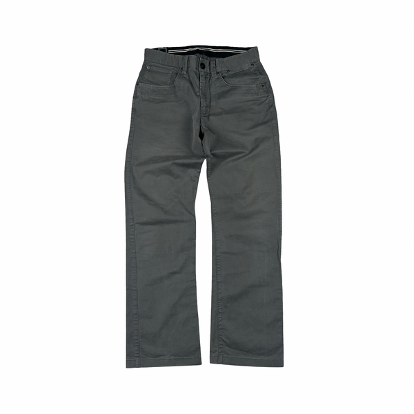 Stone Island 2009 Relaxed Fit Grey Cotton Trousers - Small
