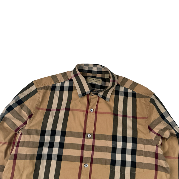 Burberry Nova Check Button Up Shirt - Large