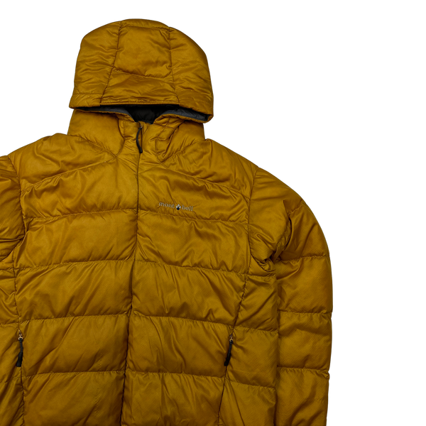 Montbell Yellow Superior Down Lightweight Puffer Jacket - Large