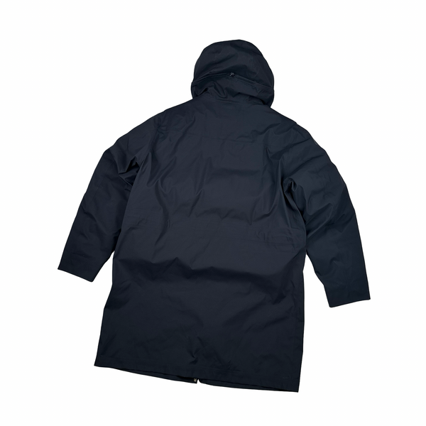 CP Company Navy Gore G-Type Ripstop Down Lined Long Jacket - XXL